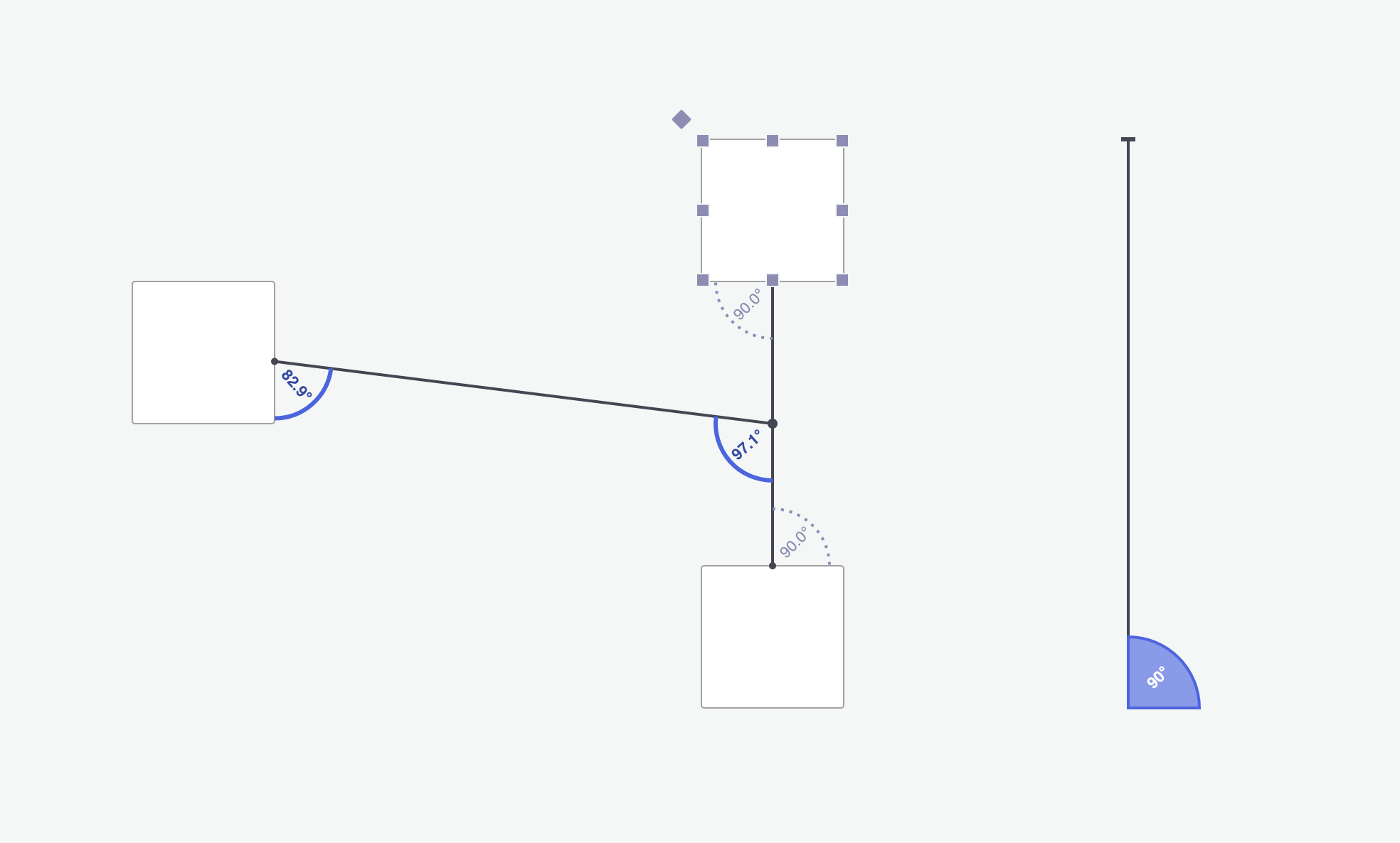 Rappid diagramming toolkit: Angles demo